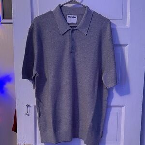 Old Navy Charcoal Men's Polo Shirt